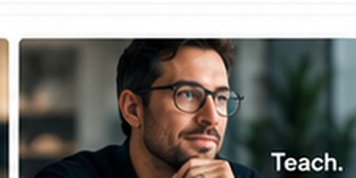 Illustrative concept image of an entrepreneur considering ideas
